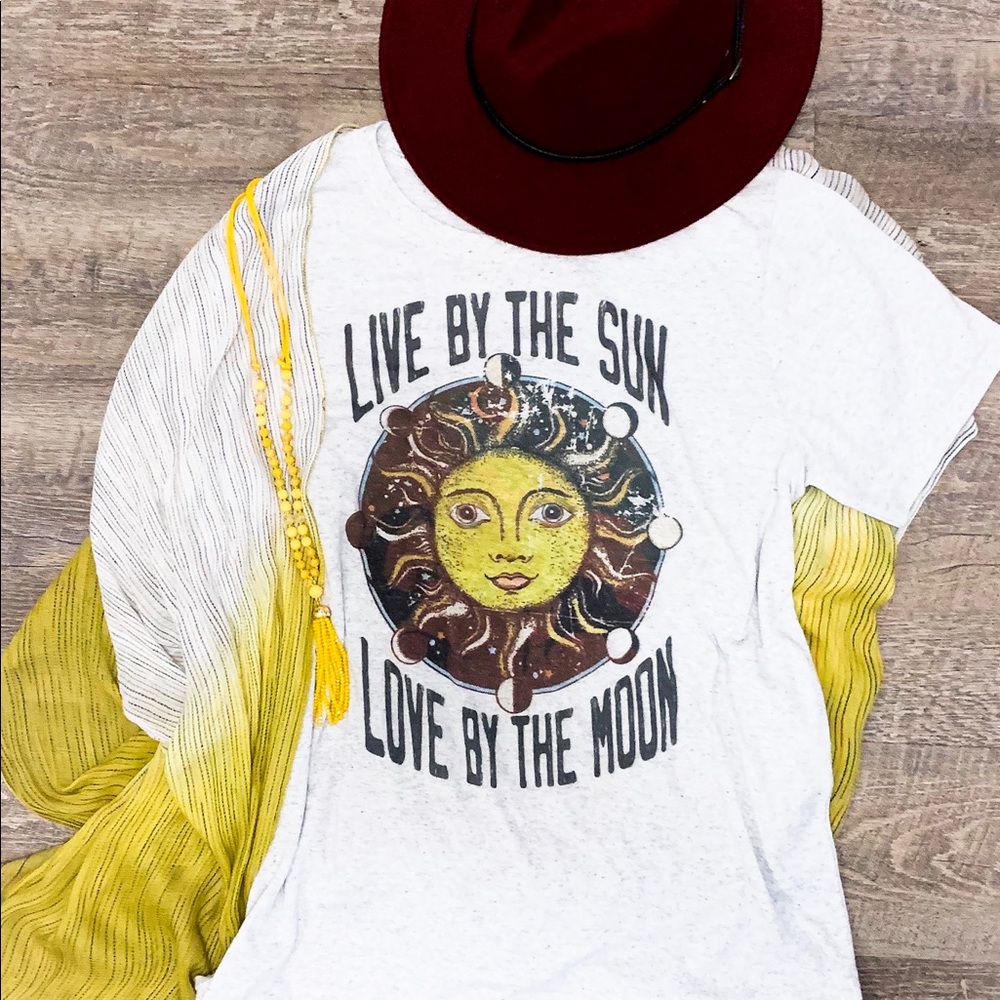 LAST ONE!!!  Live by the Sun Tee - Picture 2 of 2